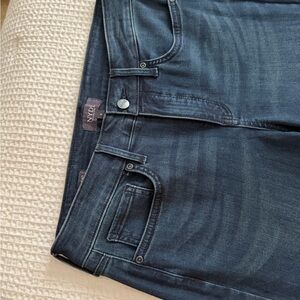 NYDJ Women's Straight Leg Jeans in Dark Blue Wash